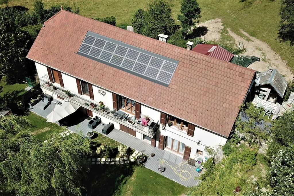 Maison de campagne à l'étage Ser-Sigaud Exterior foto